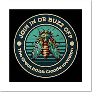 2024 Cicada Locust Bug invasion! Posters and Art